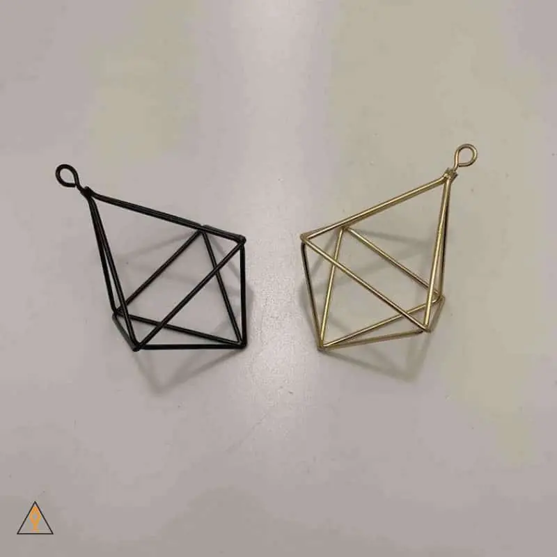 Geometric Hanging Air Plant Holder - ALA - Aqua Lab Aquaria
