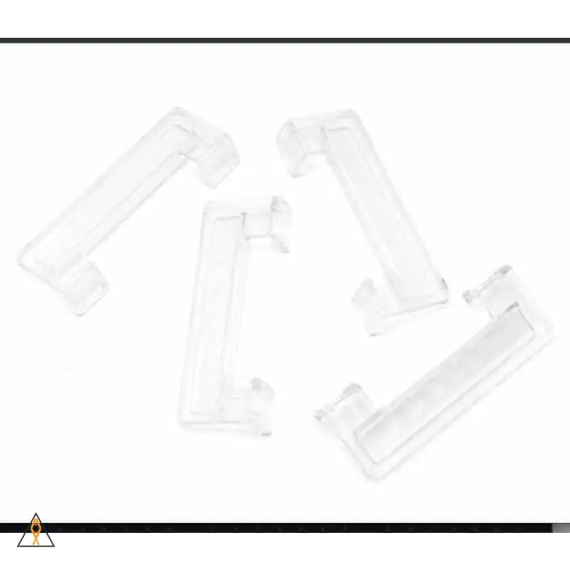 Acrylic Aquarium Cover Brackets, Universal for 3mm Lid - Generic