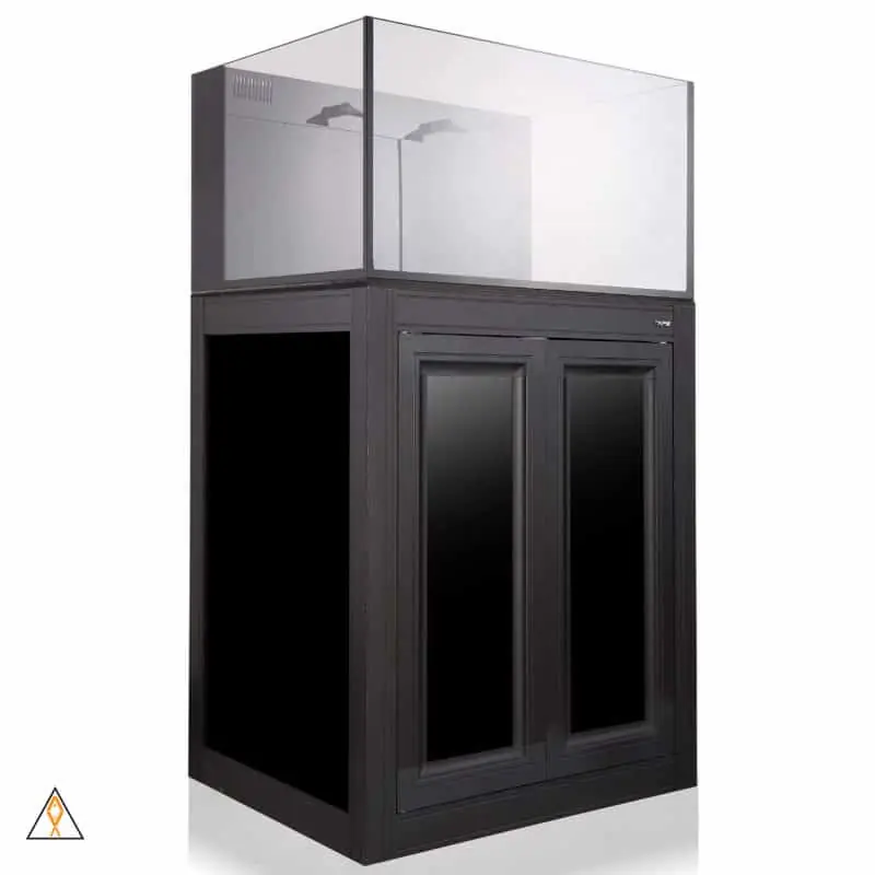 NUVO Fusion Pro 50 Lagoon Aquarium w/ APS Black Stand - Innovative Marine