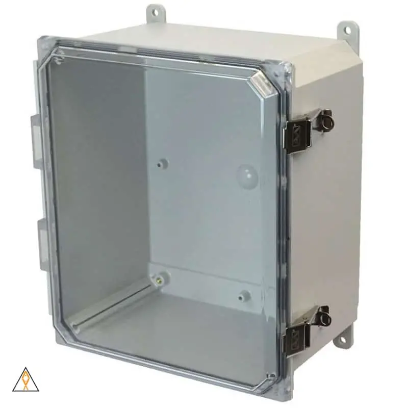 Weatherproof Equipment Enclosure 12″x10″x6″ - ALA