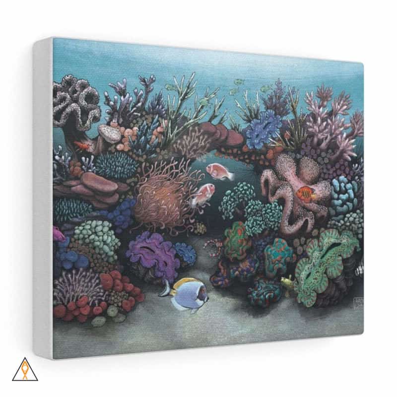 Saltwater Canvas Gallery Wrap - Printify