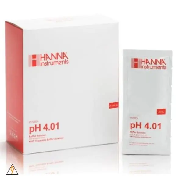 pH 4.01 Calibration Buffer Solution - Hanna Instruments