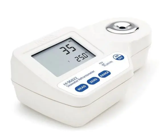 Digital Refractometer for Seawater Analysis, HI96822 - Hanna Instruments