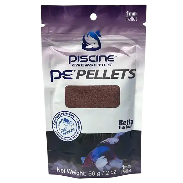 Betta Fish Food Mysis Pellets - Piscine Energetics