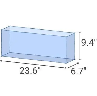 Serene Little (6.4 GAL) Rimless Glass Aquarium - Mr. Aqua
