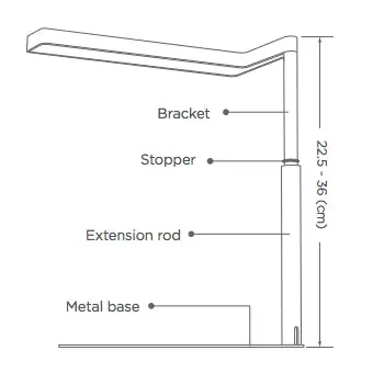 Flat Nano LED Stand - ONF
