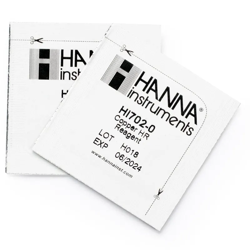Copper High Range Reagent - 25 Tests - Hanna Instruments