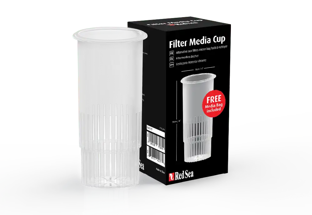 4" Filter Media Cup - Red Sea