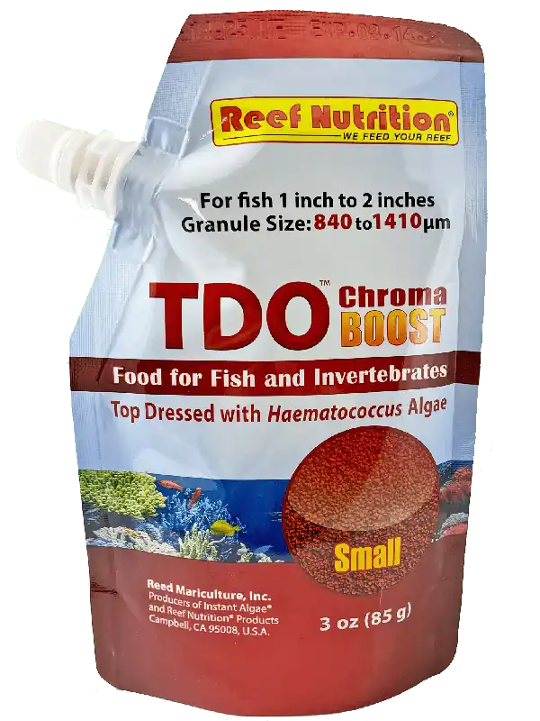 TDO-C2 Chroma BOOST Fish Food - Reef Nutrition