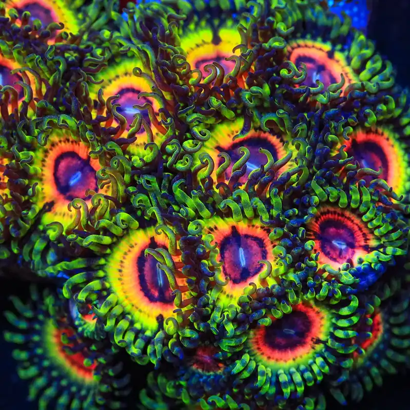 Little Shop of Horror Zoanthids Coral - TSA Coral