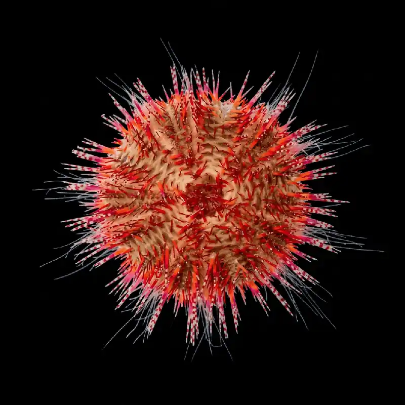 Rose Pink Pin Cushion Urchin - TSA Inverts