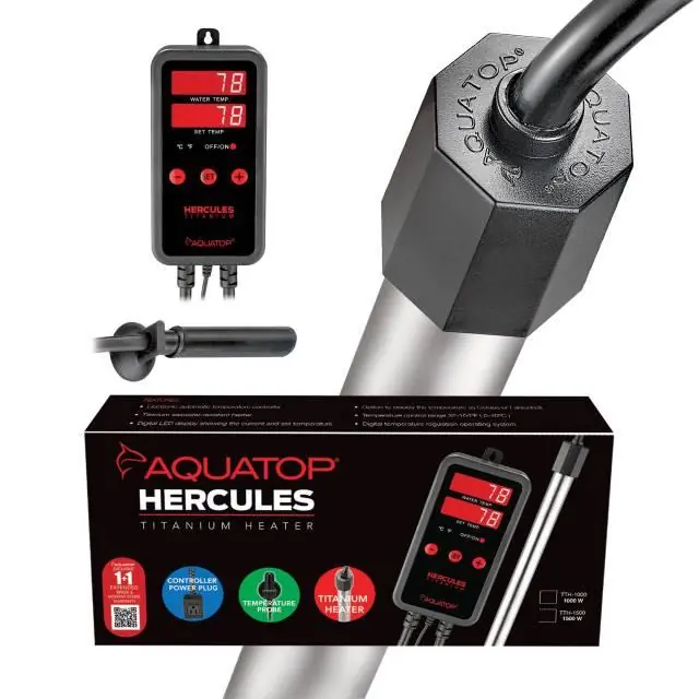 Hercules Titamium Heater w/ Contoller 1500w - Hardware