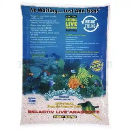 Bio Activ Live Aragonite Subtrate Samoa Pink 20 lb - Substrate