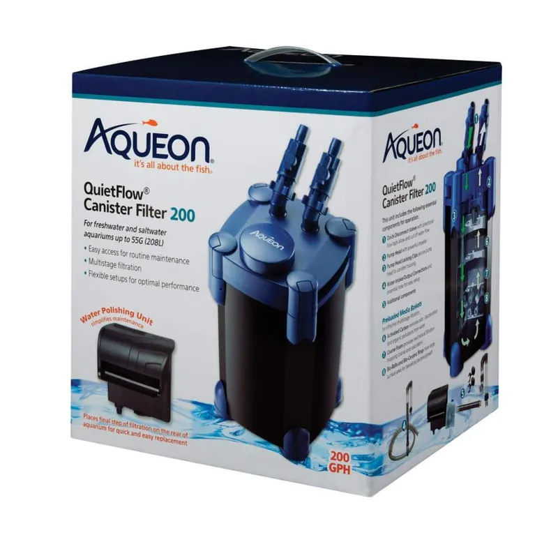 QuietFlow 200 Canister Filter - Hardware