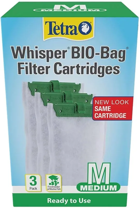 Whisper Bio-Bag Filter Cartridges – Medium (3 Pack)