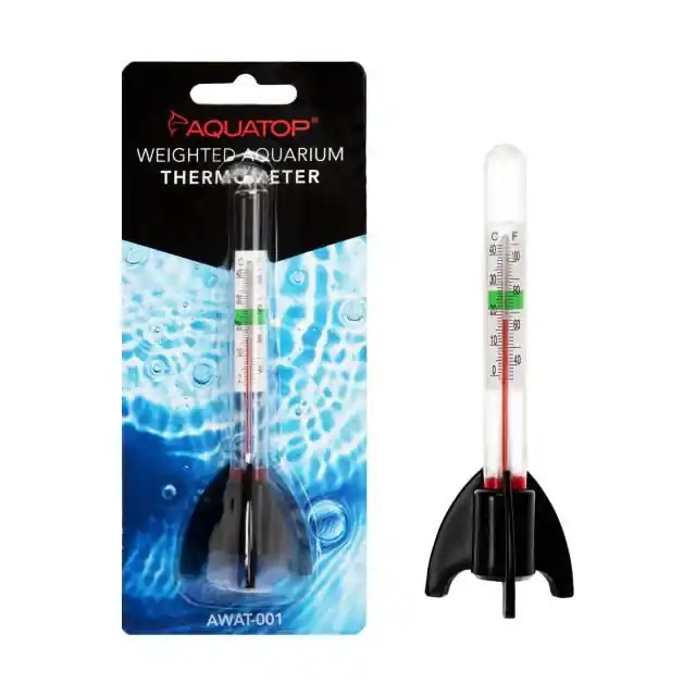 Weighted Glass Aquarium Thermometer - SUPPLIES