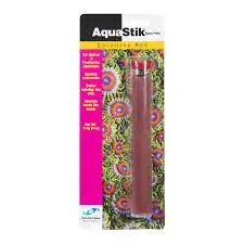 Aquastik Epoxy Red 4 oz - SUPPLIES