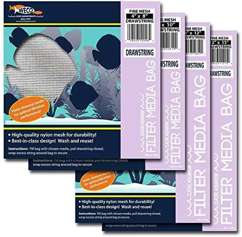 Corase Mesh Filter Bag 8″x12″ Drawstring - SUPPLIES