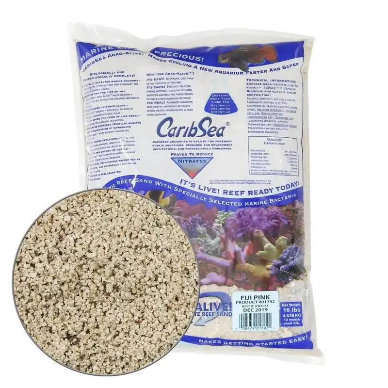 Arag-Alive Fiji Pink Substrate 10 lb