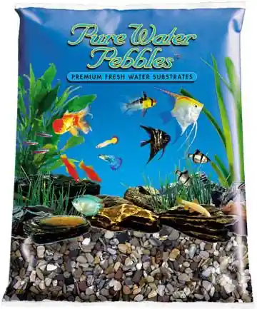 Pure Water Pebbles River Jack 25 lb - Substrate