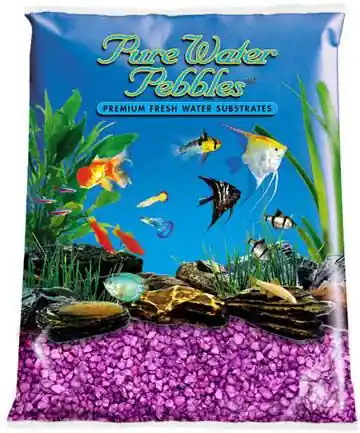 Pure Water Pebbles Purple Passion 5 lb - Substrate