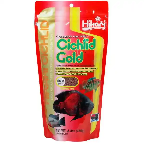 Cichlid Gold Large Pellet 2 oz - Foods and Vitamins