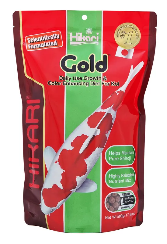 Hikari Gold Large Pellets 500 g - Foods and Vitamins