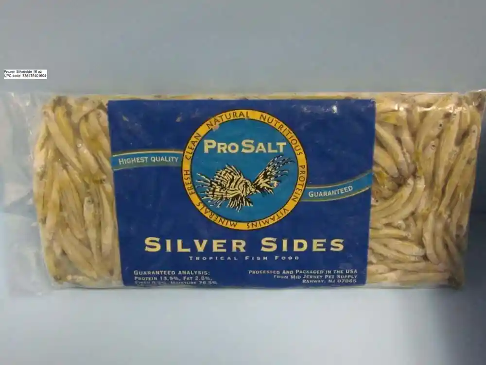 Frozen Silversides - Foods and Vitamins