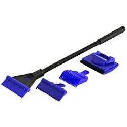 JBJ AquaScraper 12″ 4-in-1 Cleaning Kit