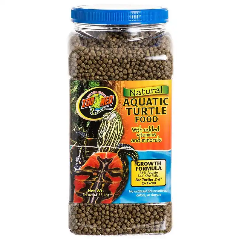 Zoo Med Natural Aquatic Turtle Food (Pellets) – 54 oz - Reptiles