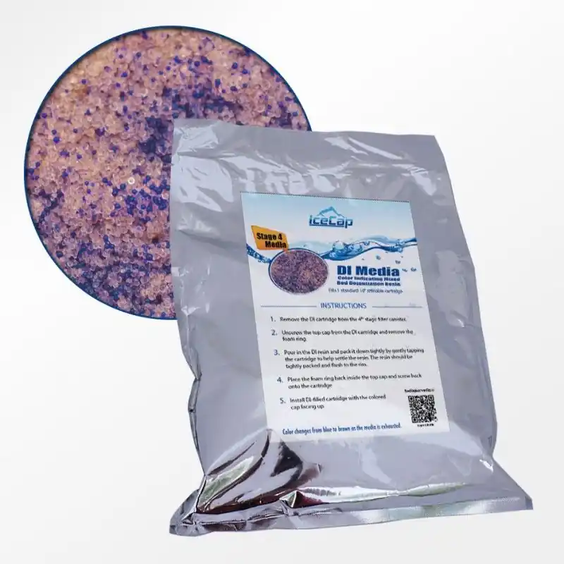 IceCap DI Resin – 1.25lbs - Reverse Osmosis