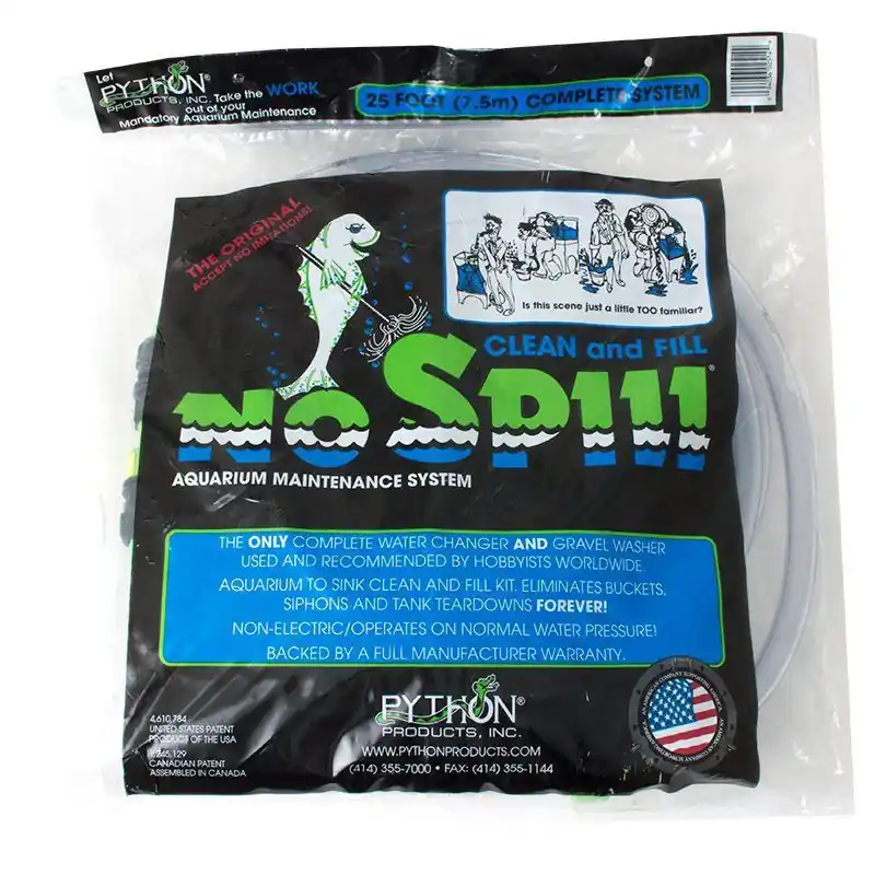 Python No Spill Clean & Fill Gravel Cleaner – 25′ Kit - Tank Maintenance