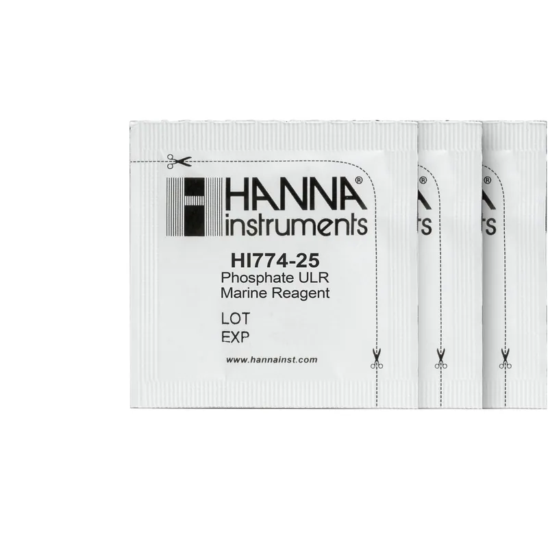 Hanna Phosphate Ultra Low Range Checker® HC Reagents – HI774-25 – 25 Tests