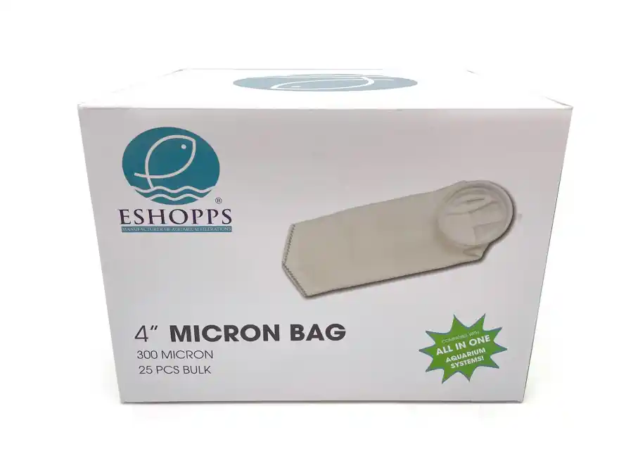 Eshopps 300 micron nylon mesh 4″ Filter Sock – Each - Filters and Sumps