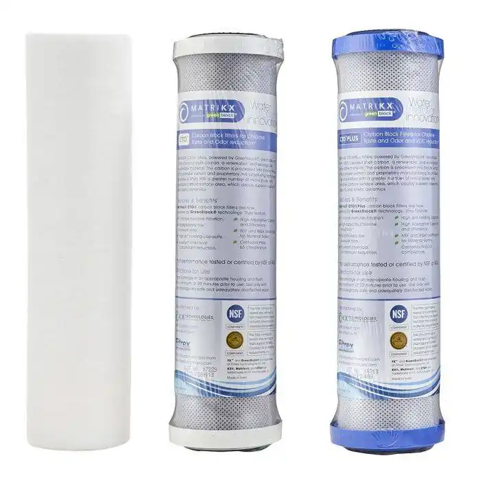 Matrikx 4 Stage RO (no DI) Replacement Filter Kit - Reverse Osmosis