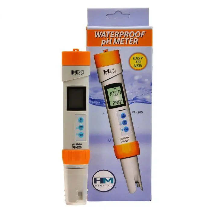 PH-200 Waterproof pH Meter – HM Digital