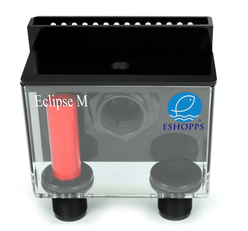 Eshopps Eclipse M Overflow Box 1ea/8 in, MD - Pumps and Plumbing