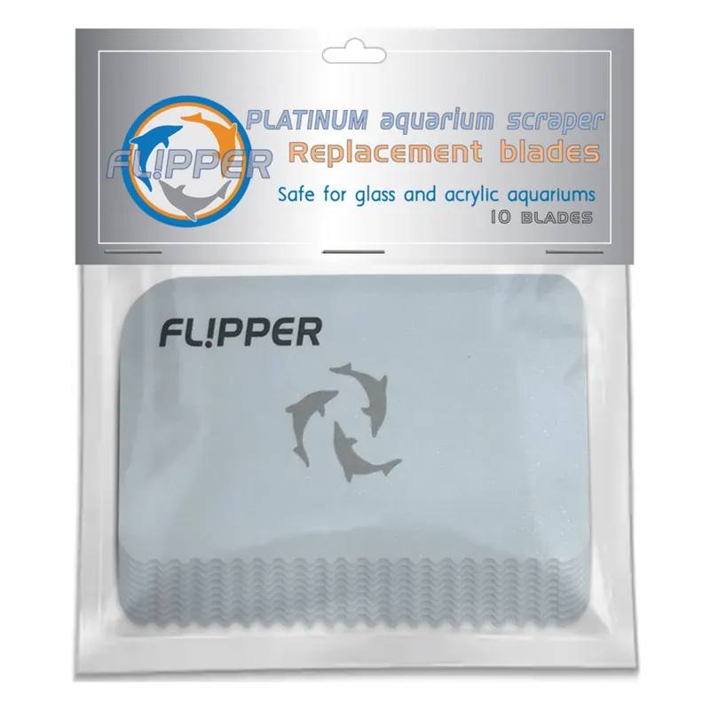 Flipper Platinum Scraper Plastic Replacement Cards – 10-Pack