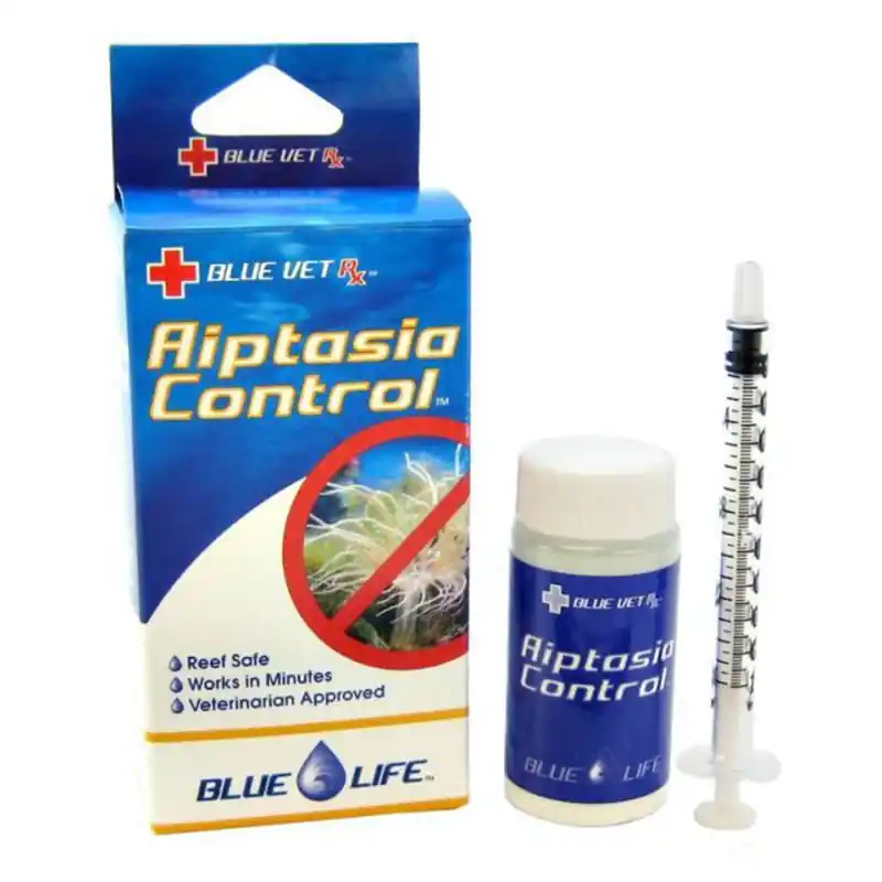 Blue Vet Aiptasia Control Rx – Aiptasia Control Medication - Tank Maintenance