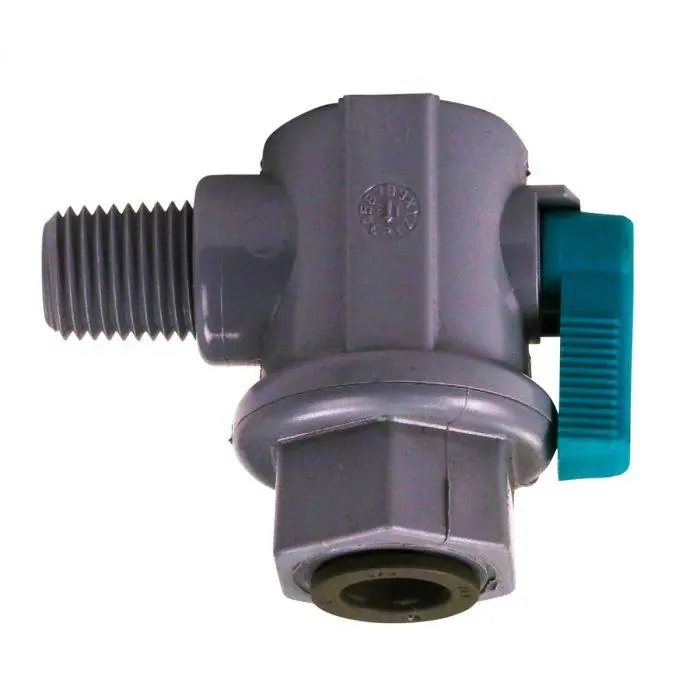 1/4″ Male NPT x 1/4″ Push Connect Elbow Ball Valve – G.A. Murdock - Reverse Osmosis