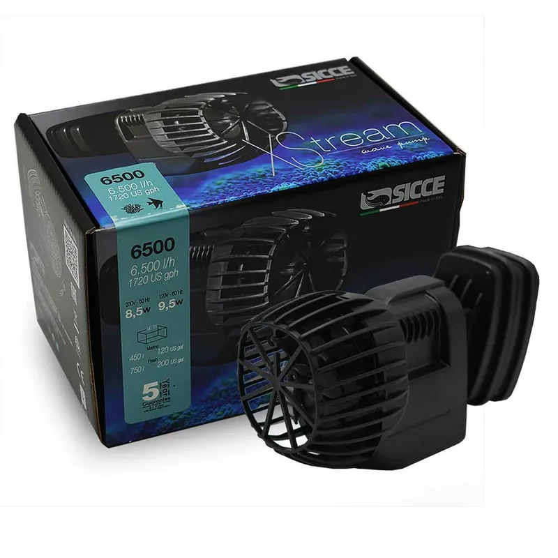 Sicce Xstream 6500 Wave Pump – 1720 gph - Pumps and Plumbing