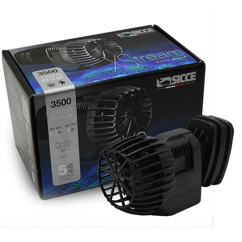 Sicce Xstream 3500 Wave Pump – 925 gph - Pumps and Plumbing