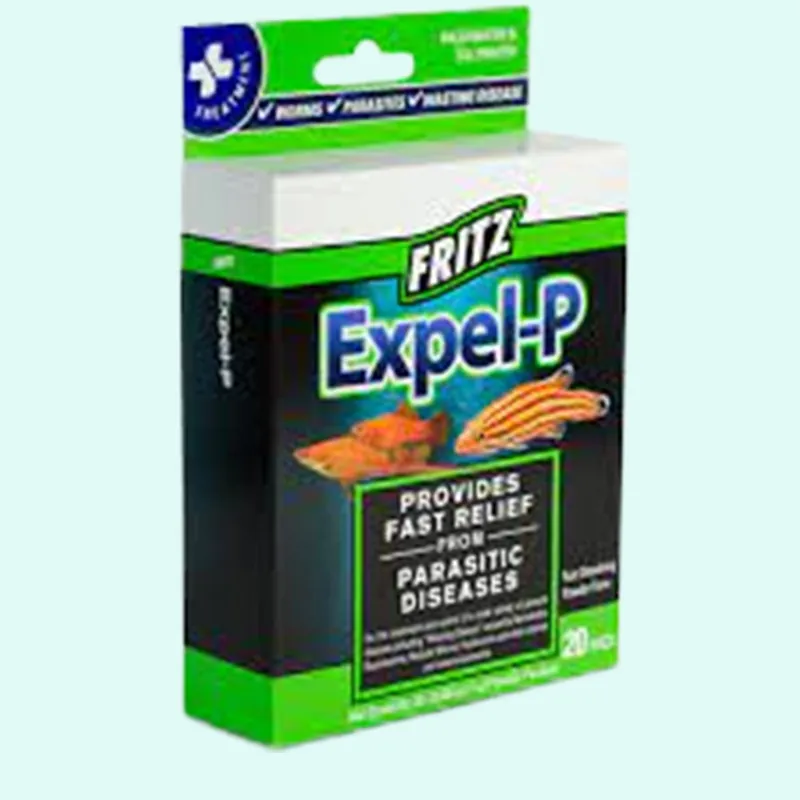 Fritz Expel-P – Internal Parasite Treatment for Freshwater & Saltwater Aquariums