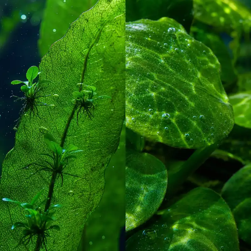 Live Aquarium Plants Bundle 6 Pack Beginner Freshwater Plants Low Light No CO2 - Canton Aquatics