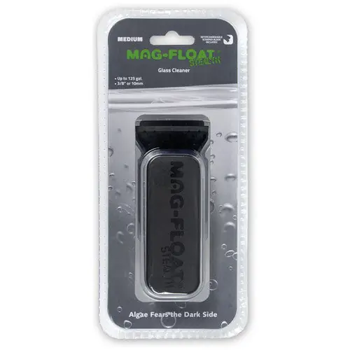 Mag Float STEALTH Glass Aquarium Cleaner - Medium (3/8" or 10mm)