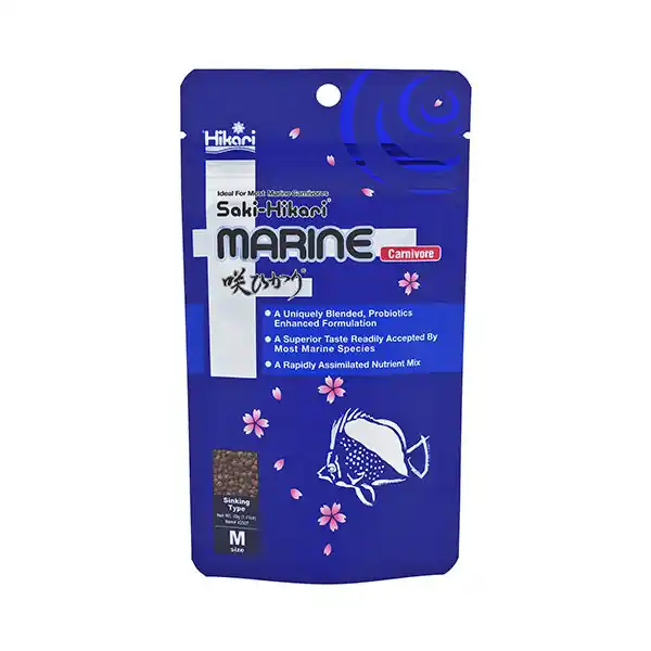 Saki Marine Carnivore - Medium Pellet - 1.41 oz.