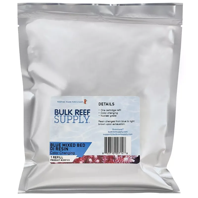 DI Resin (Color Changing) One Cartridge Refill (1.25 lbs.) - Bulk Reef Supply