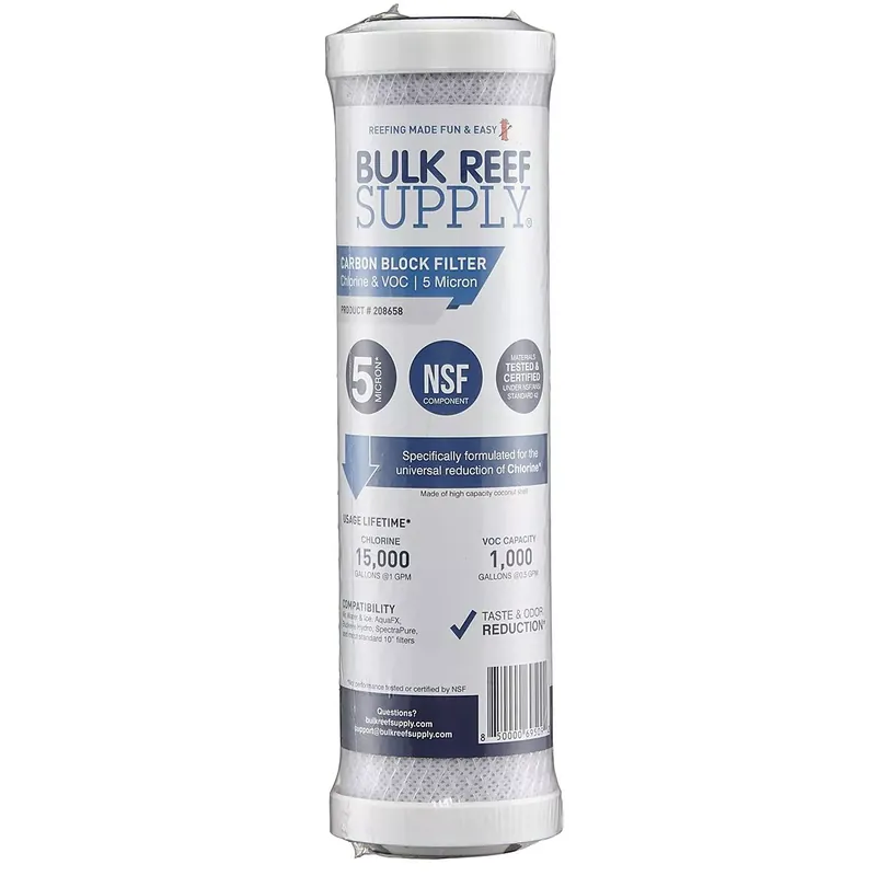 Chlorine & VOC Carbon Block Filter - 5 Micron