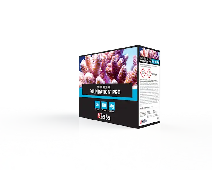 Reef Foundation Pro Multi Test Kit (Ca, Alk, Mg) - Red Sea