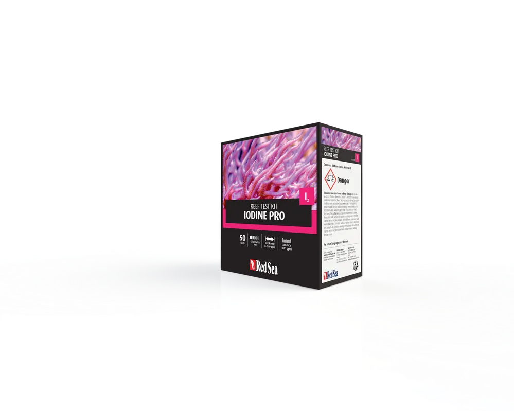 Iodine Pro Reef Test Kit - Red Sea